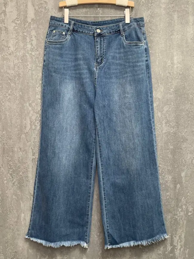 Джинсы палаццо 888 Размеры 50-52 фото 9