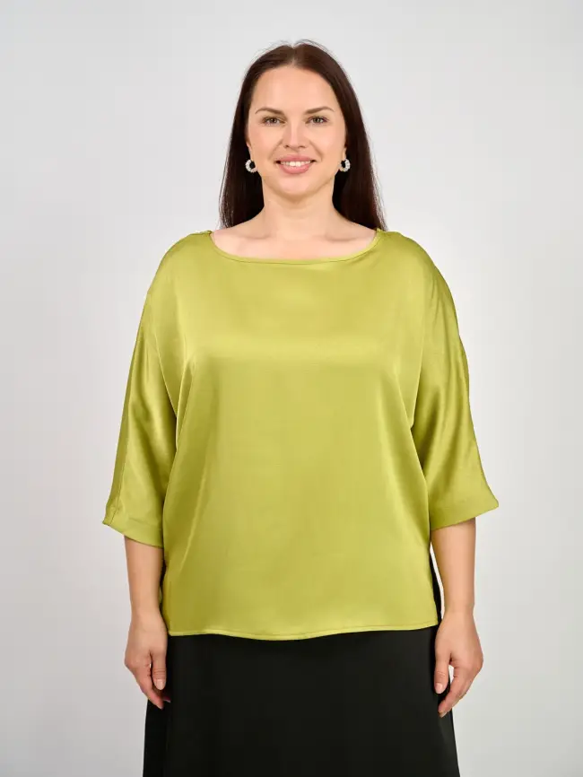 Блуза ЭттоПлюс 1005 Размер 50-58 фото 47