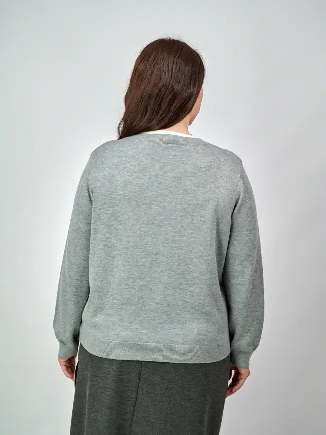 Джемпер 22829 Размер 50-58 фото 22