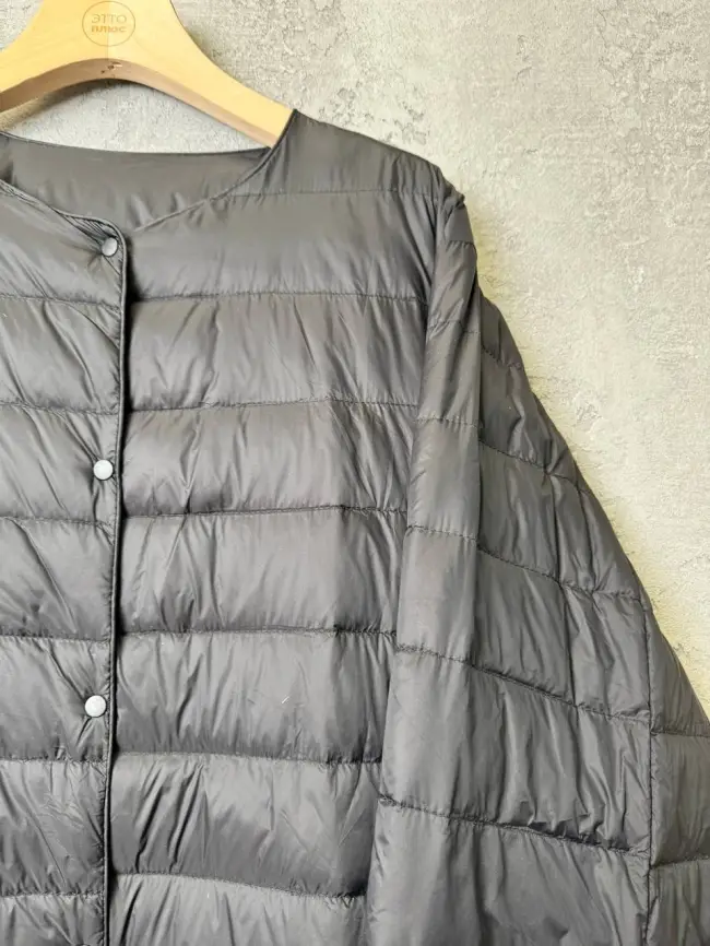 Легкая пуховая куртка 8802 Размер 46-56 фото 25