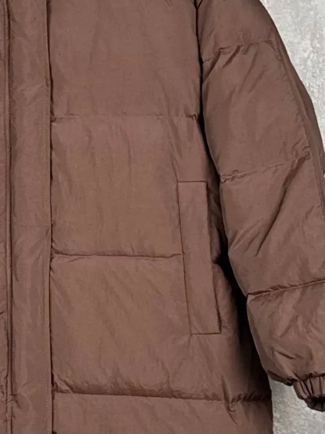 Пуховик А-силуэт 811 Размер 50-56 фото 27