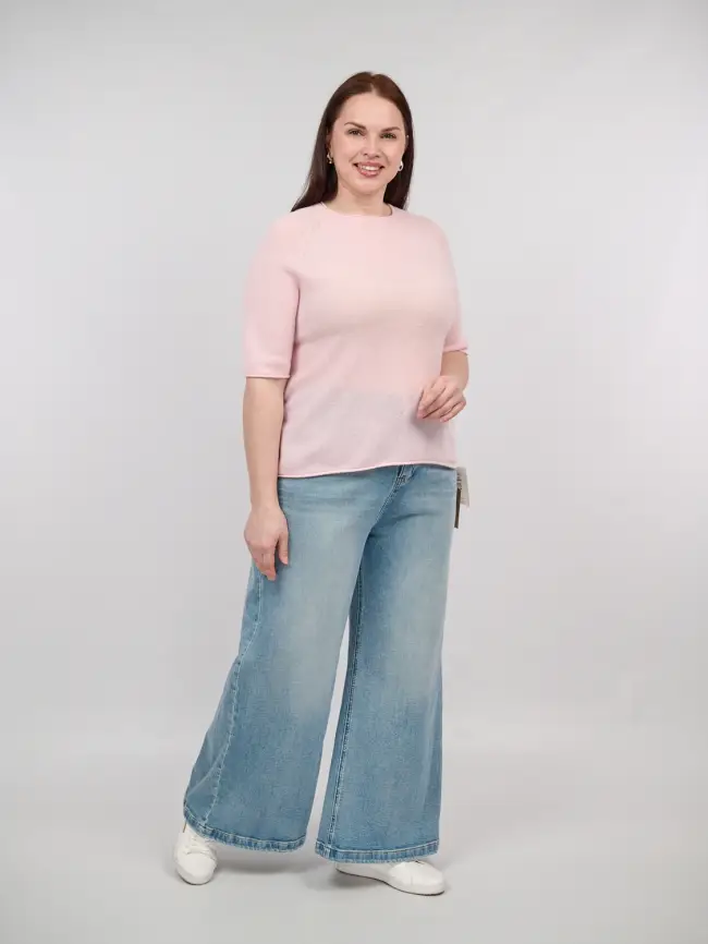 Джемпер шерсть,кашемир 25675 Размер 46-54 фото 13