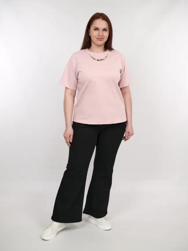 Джинсы клеш Бэст 36025 Размер 50-54 фото 25