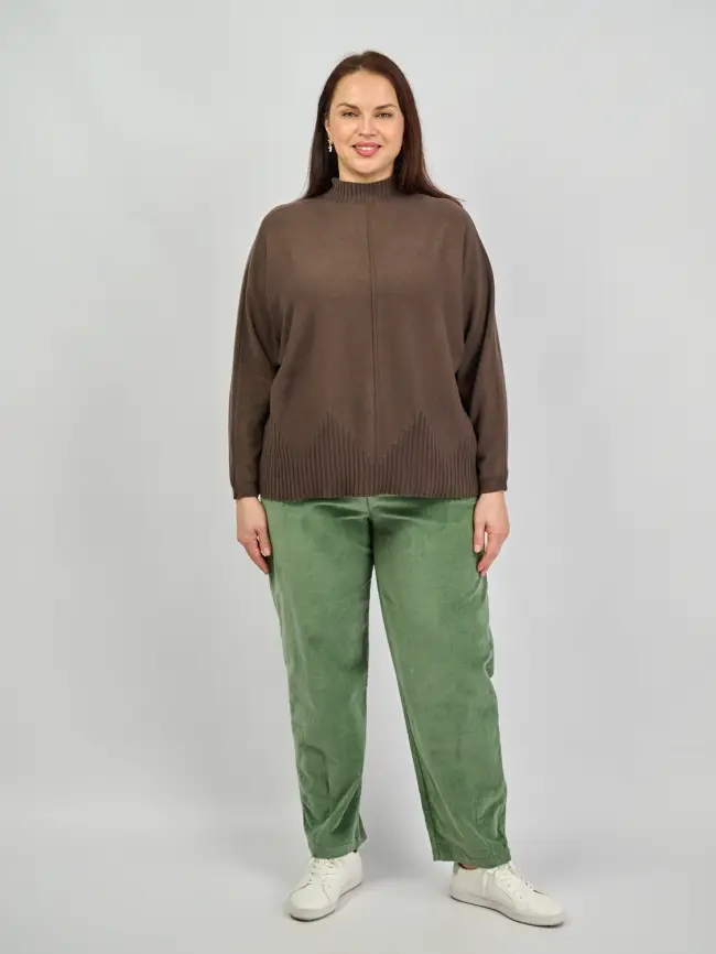 Джемпер 9801 Италия Размер 48-56 фото 17