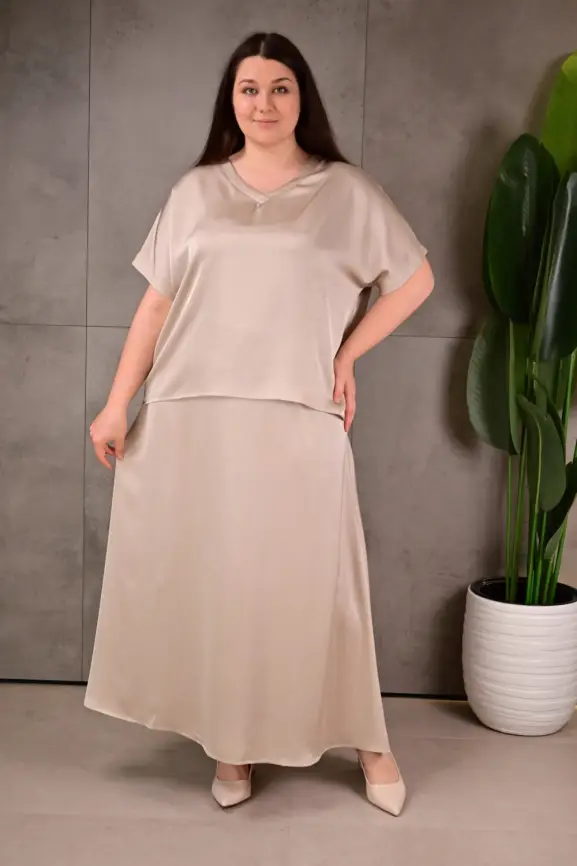 Юбка ЭттоПлюс 1001-2 Размеры 52-58 фото 44