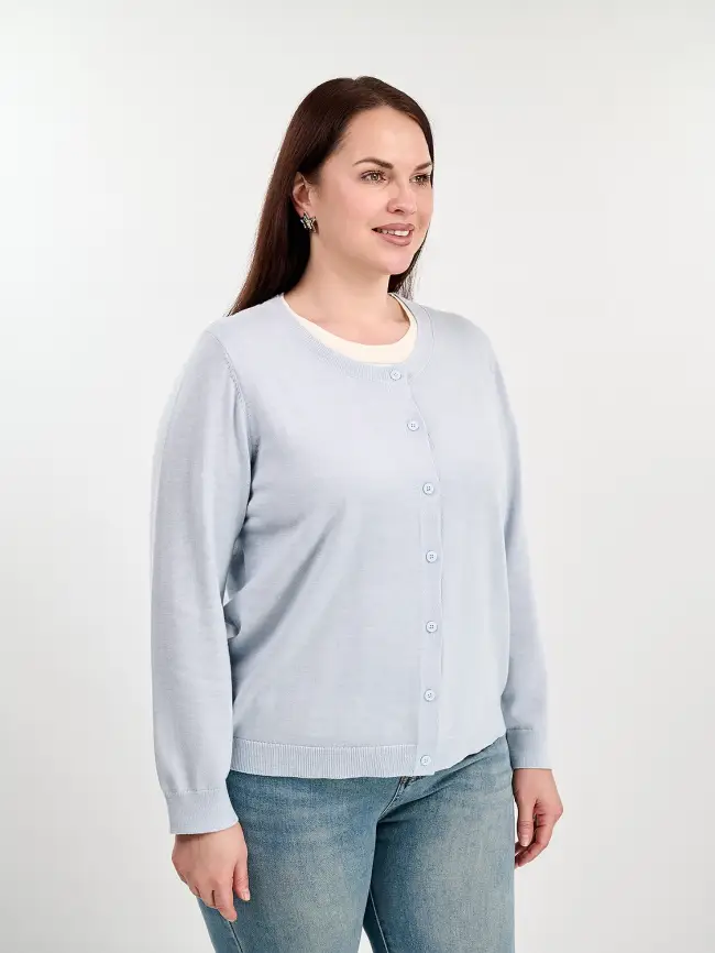 Джемпер 23081 Размер 48- 56 фото 16