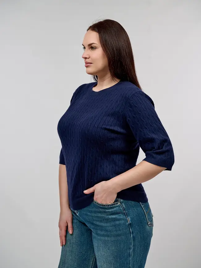 Джемпер 68525 ЭттоПлюс Размер 48-56 фото 42