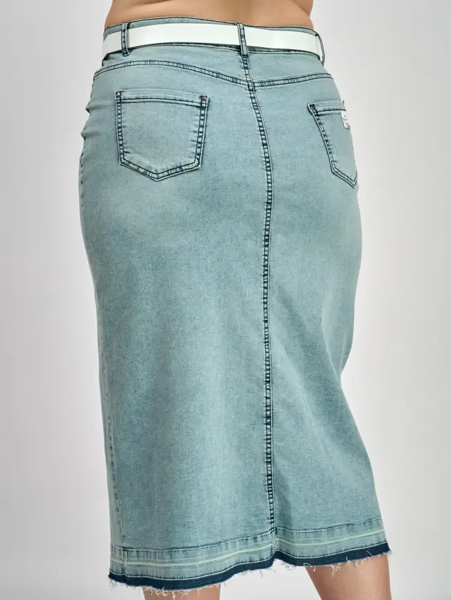 Юбка джинсовая 2338 Турция фото 11