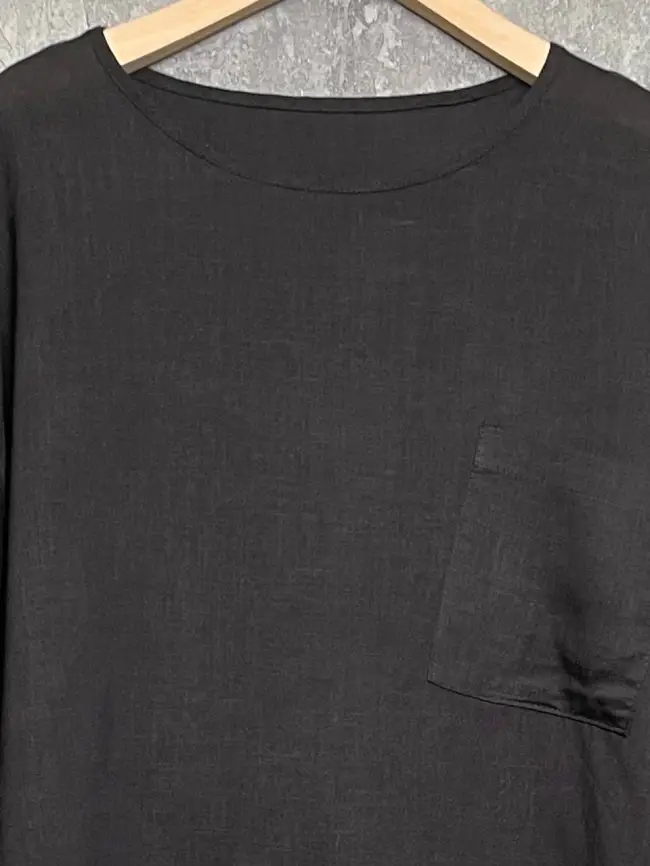 Футболка лен карман 24080 Размер 50-56 фото 34