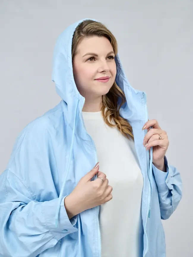 Ветровка облегченная с капюшоном 25185 Размер 52-58 фото 20