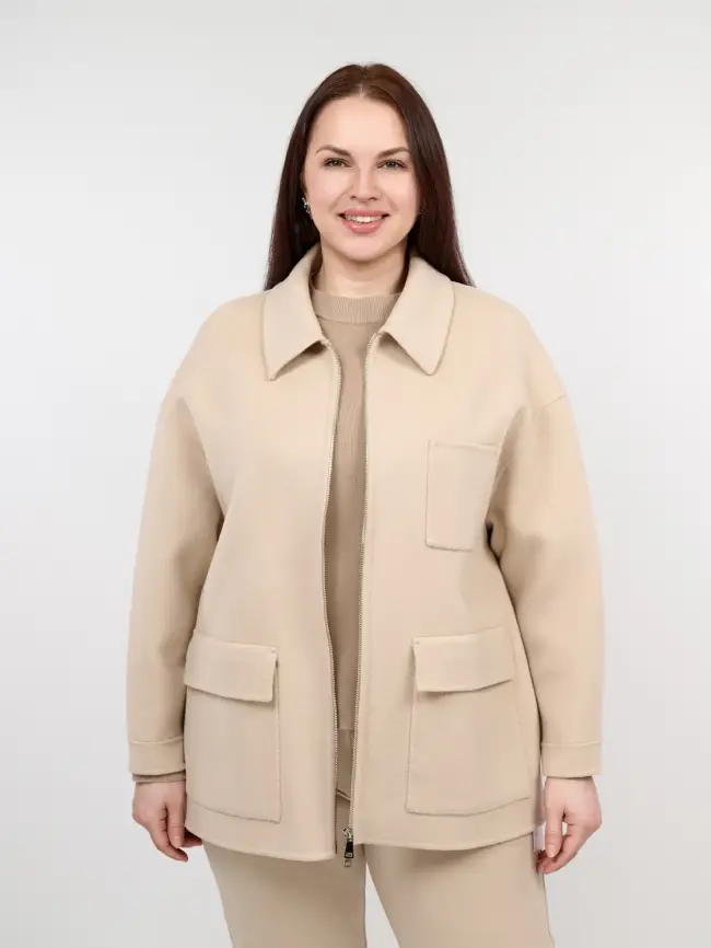 Пальто 25529 Размер 52-56 фото 4