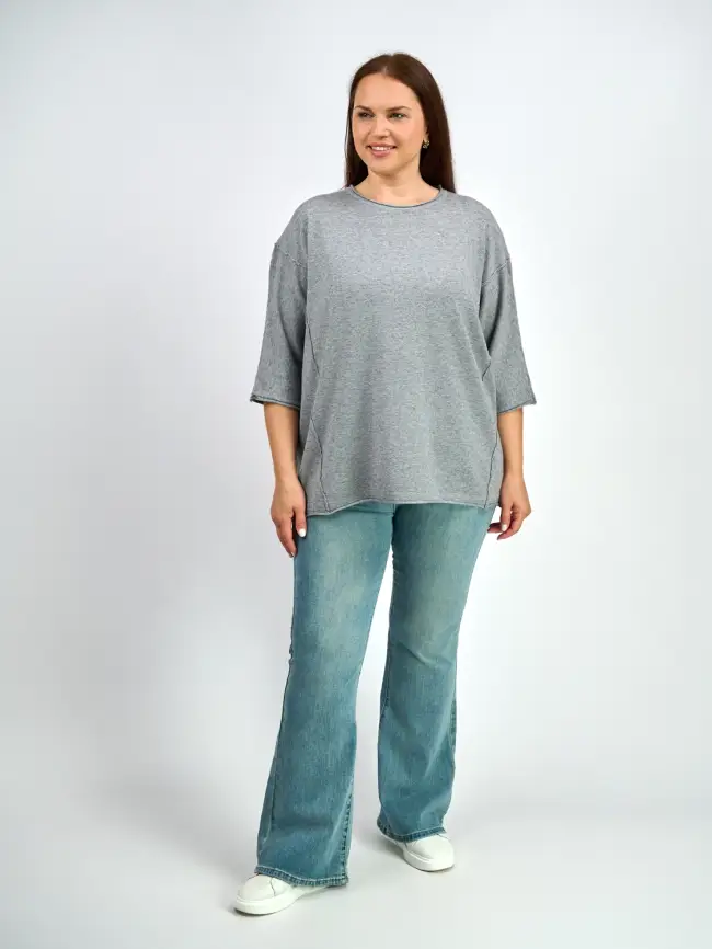 Джемпер ЭттоПлюс 1002 Размер 50-58 фото 20