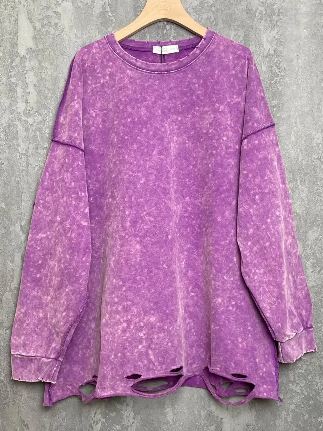 Лонгслив рваный 9938 Размер 50-56 фото 3