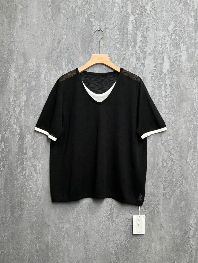 Джемпер короткий рукав 23066 размер 50- 58 фото 14