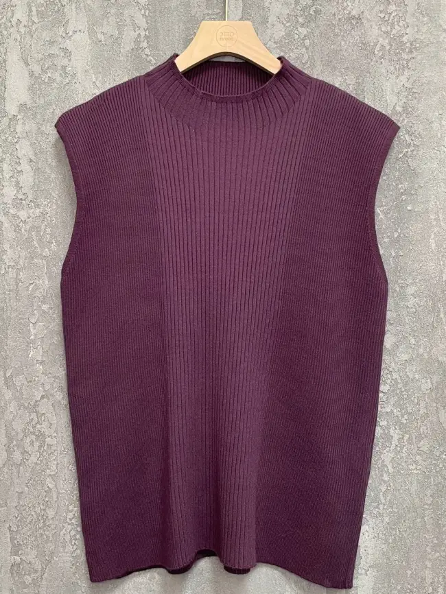 Джемпер без рукавов ЭттоПлюс 876 Размер 54-58 фото 8