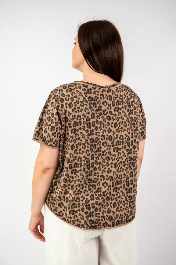 Футболка база ЭттоПлюс 005-1 Размеры 50-58 фото 6