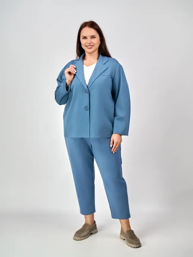 Пиджак 33493 ЭттоПлюс Размер 50-58 фото 92