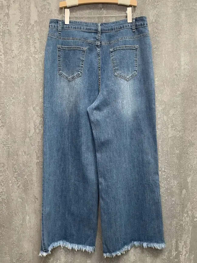 Джинсы палаццо 888 Размеры 50-52 фото 13