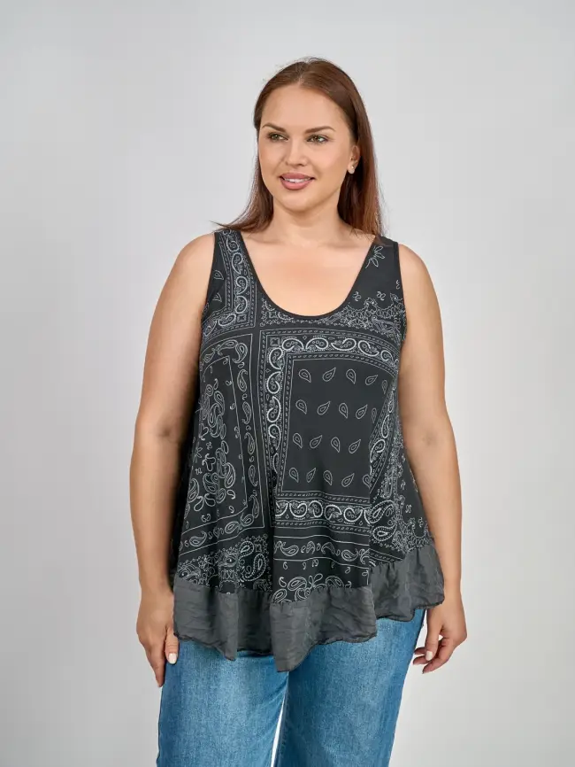 Топ летний Италия 59100 Размер 46-54 фото 7