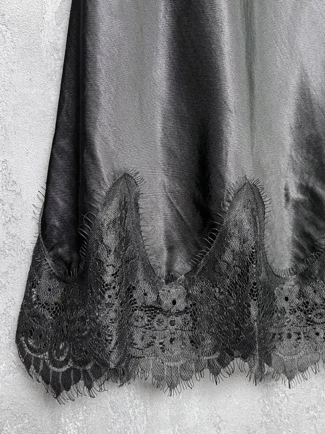 Юбка с кружевом 6292 Италия Размер 46-54 фото 13