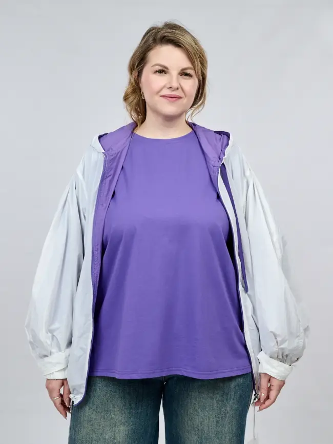 Двухсторонняя ветровка 17167 Размер 50-58 фото 61