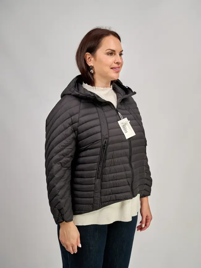 Куртка пуховая легкая 8184 Размер 48-58 фото 16