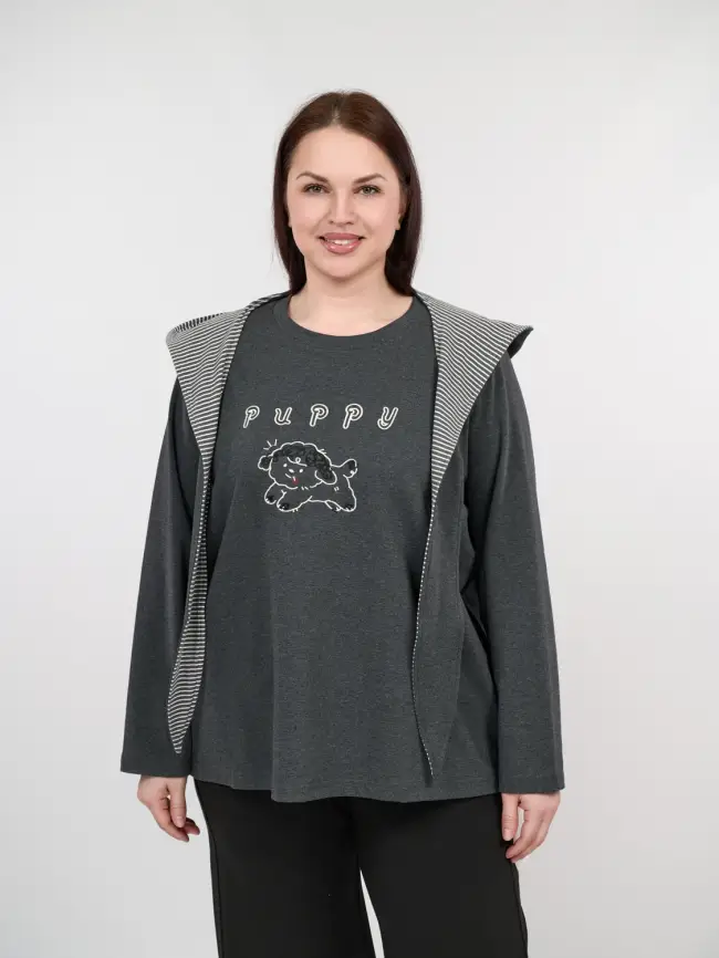 Лонгслив 3929 Размер 54-60 фото 22