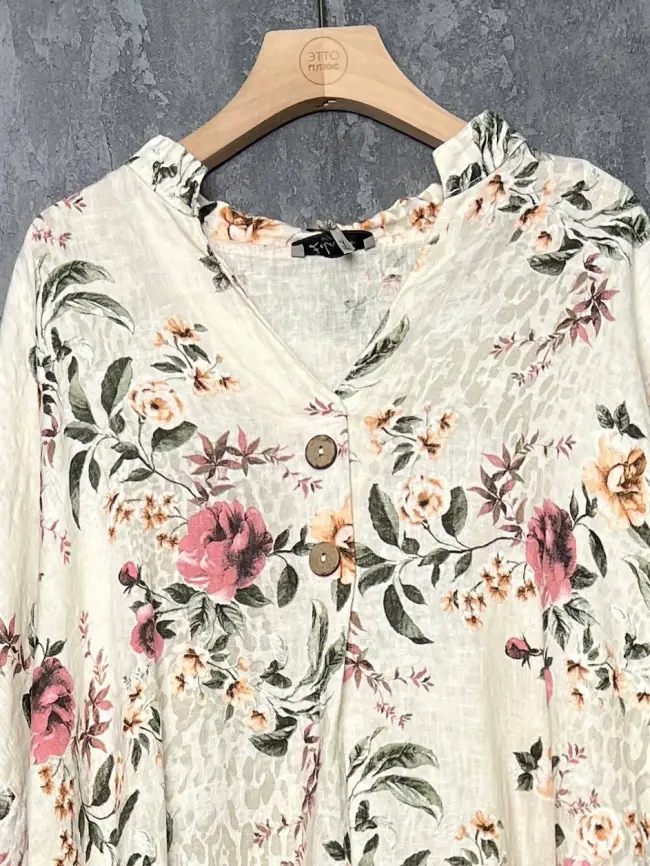 Платье лен Зеланте 77407 фото 2