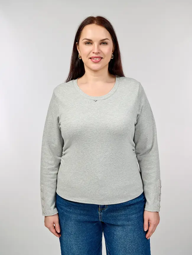 Лонгслив 1017 Размер 46-54 фото 12