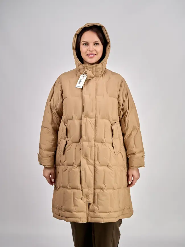 Пальто 4395 Размеры 48-56 фото 14