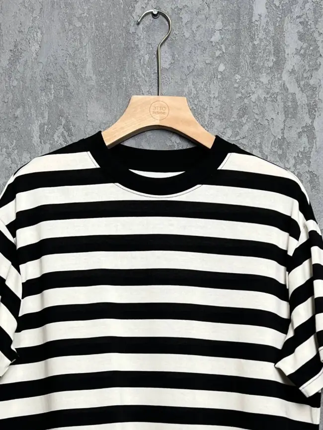 Футболка в полоску 25999 Размер 50-58 фото 10