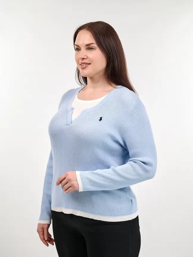 Джемпер 8251 Размер 48-58 фото 49