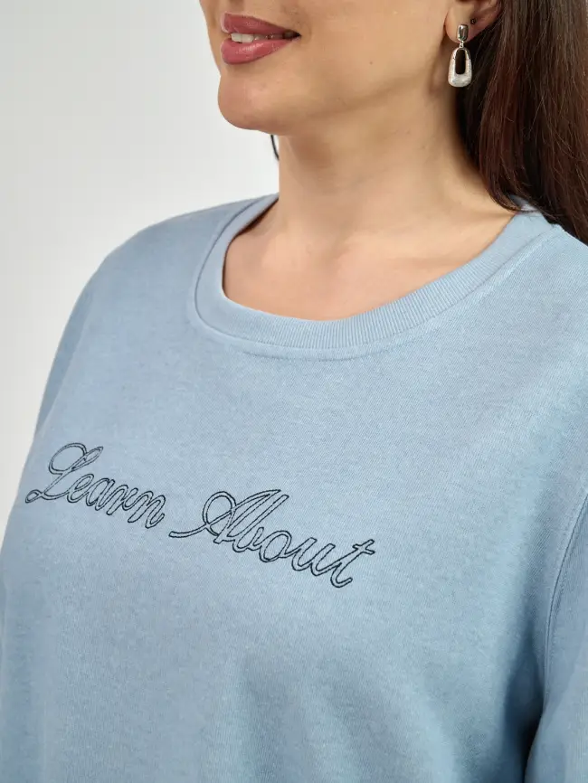 Свитшот 0528 Размер 46-56 фото 6