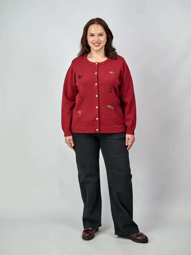 Джемпер 23196 Размер 46-56 фото 3