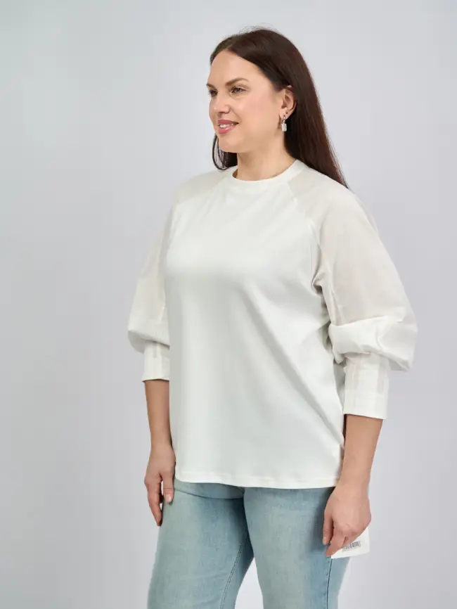 Лонгслив 25198 Размер 50-54 фото 4