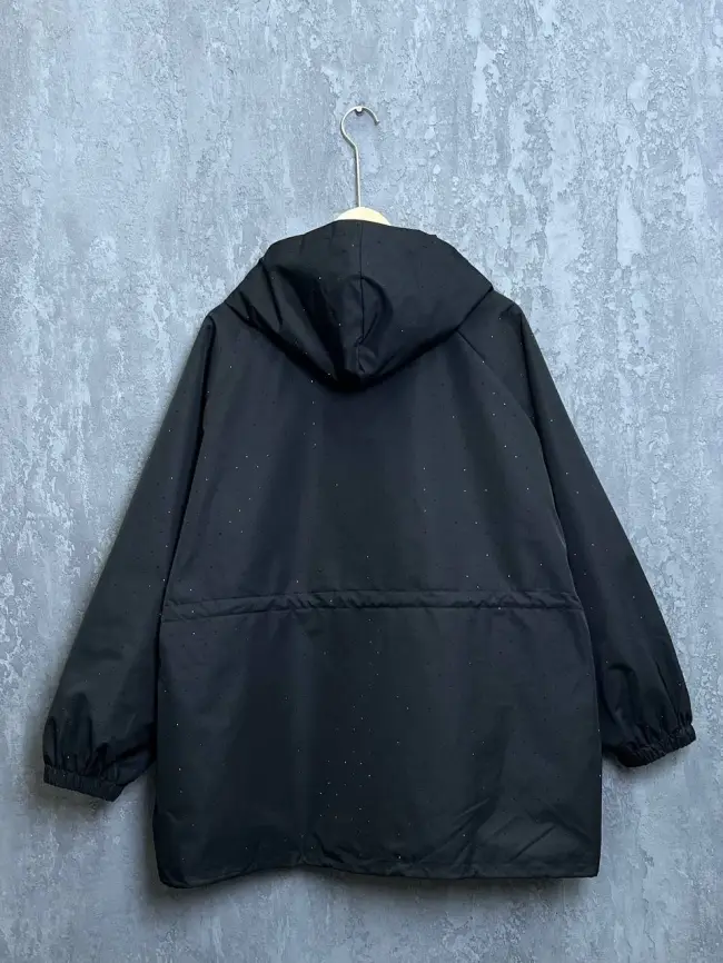 Ветровка со стразами 1633 Размер 50-58 фото 15