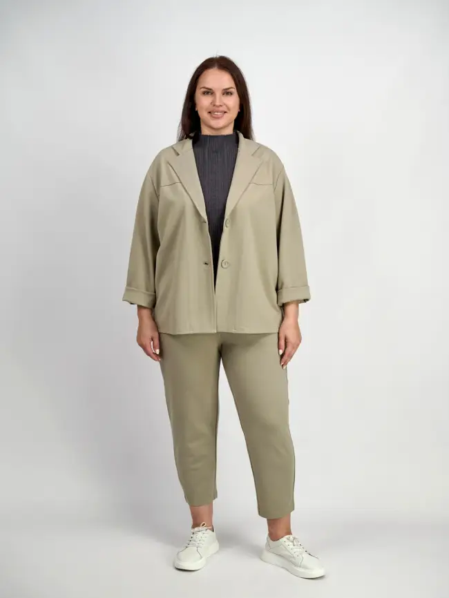 Брюки ЭттоПлюс 33586 Размеры 52-58 фото 86