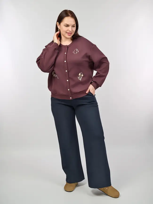 Кардиган 3510-1 Размер 50-58 фото 40