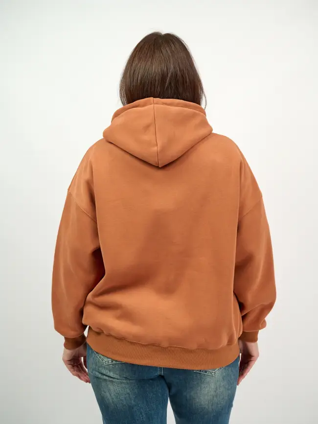 Худи зип утепленное оверсайз 506 Размер 50-58 фото 224