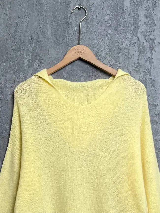 Шерстяной джемпер с капюшоном 25676 Размер 46-54 фото 33