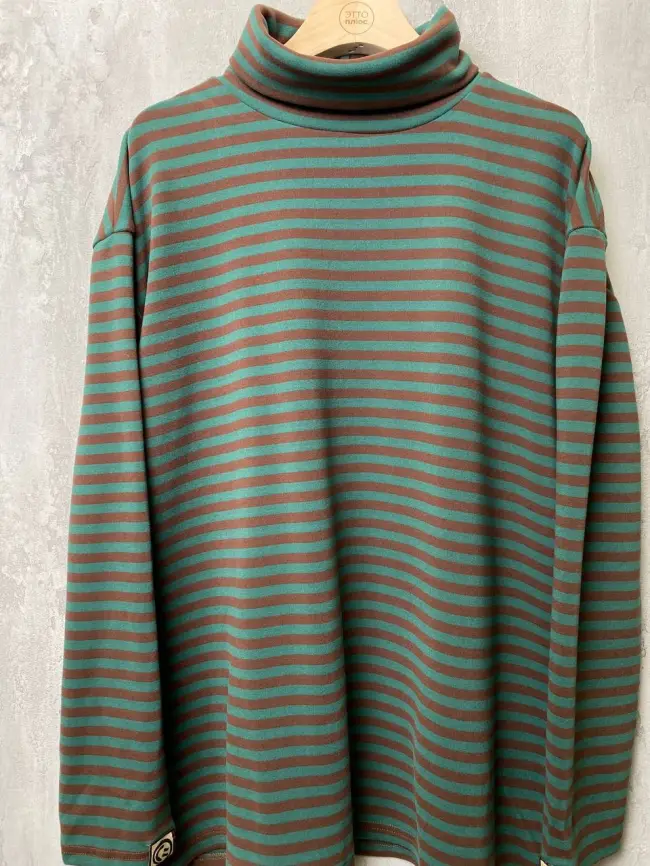 Водолазка в полоску 622 фото 9