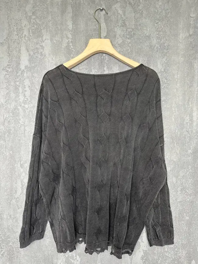 Джемпер Италия с круглым горлом 3388 Размер 50-58 фото 8