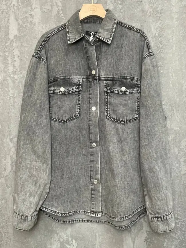 Джинсовая рубашка Витни G102 Размеры 50-58 фото 19