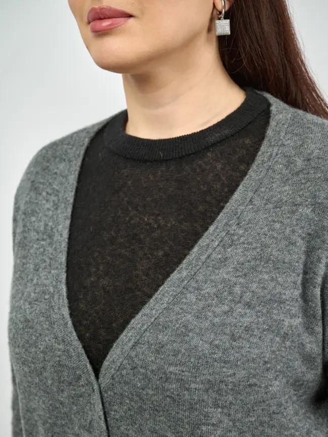 Джемпер-Кардиган 1854 Размер 50-58 фото 45