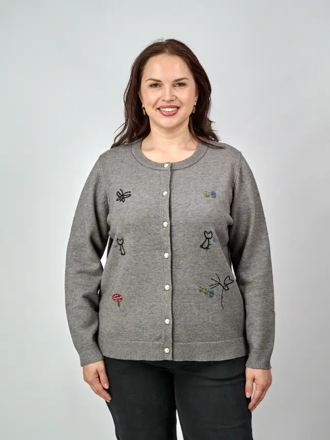 Джемпер 23196 Размер 46-56 фото 1