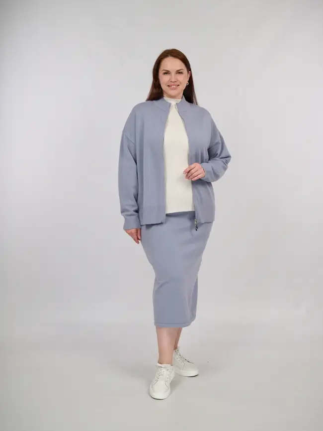 Юбка 25413 ЭттоПлюс Размер 50-58 фото 2