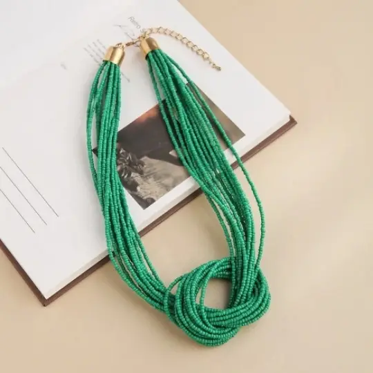 Колье Бисер Б0057 фото 7