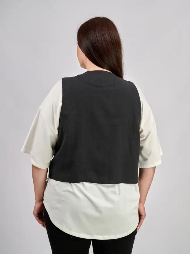 Жилет 25017 Размер 50-56 фото 16