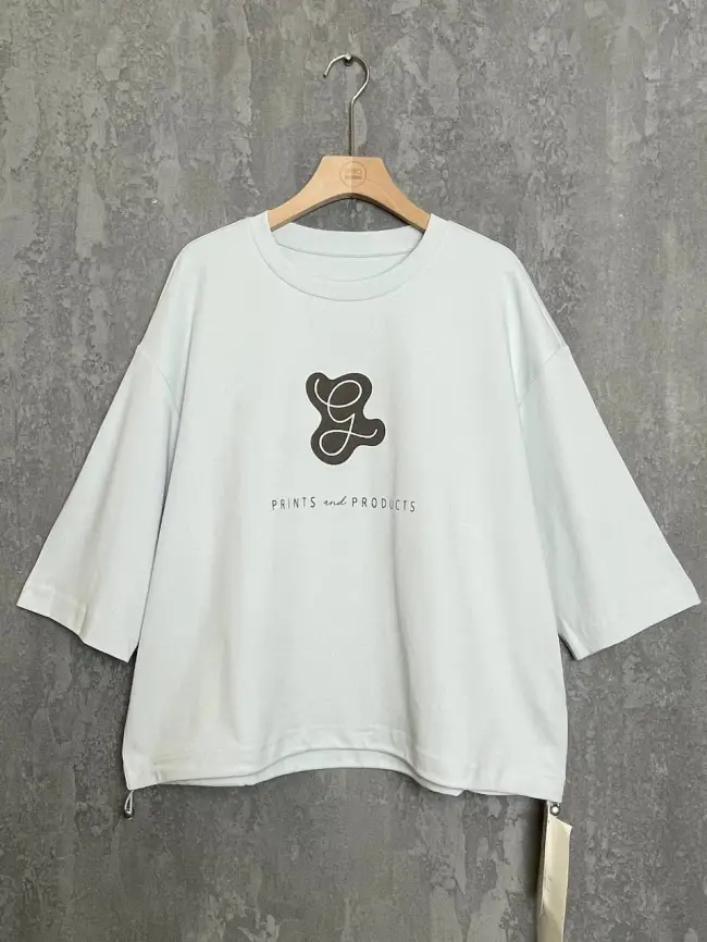 Лонгслив с принтом 95047 Размеры 48-58 фото 43