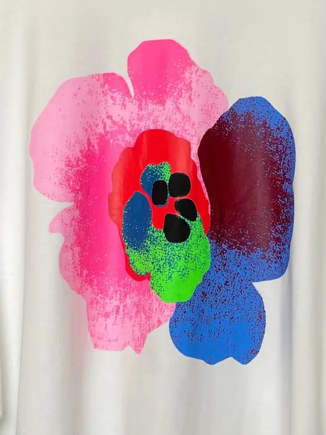 Лонгслив Цветы 25001 ЭттоПлюс Размер 50-58 фото 19